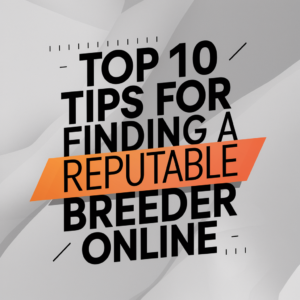 Top 10 Tips for Finding a Reputable Breeder Online